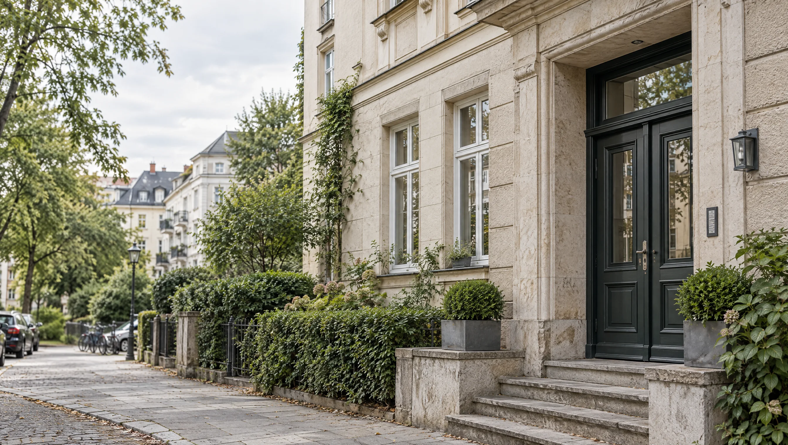 Architektonisches Wohngebäude